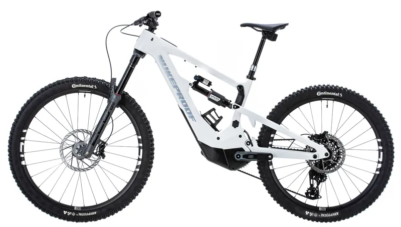 Nukeproof Megawatt 297 RS Carbon E-Mountain Bike X0 Eagle in White-4